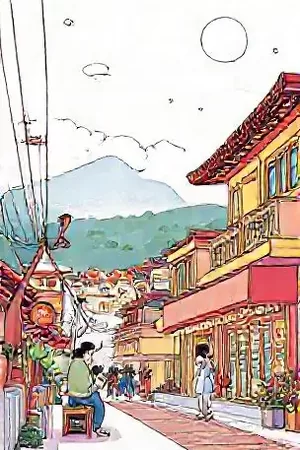 《长夏未央》封面：蝉鸣午后教室窗台的一瓶汽水