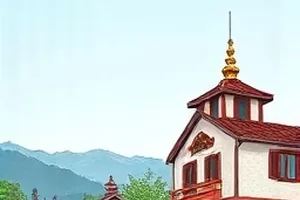 《候鸟观测站》封面：望远镜前两人共用一本记录册